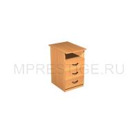 Тумба приставная с 3-мя ящиками и нишей Тумба приставная с 3-мя ящиками и нишей